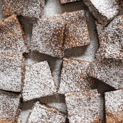 Gingerbread Brownies