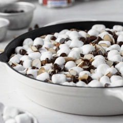 Rocky Road Brownie Skillet