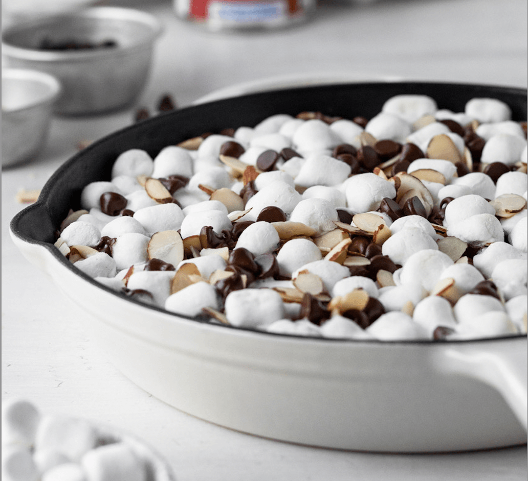 Rocky Road Brownie Skillet