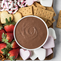 Chocolate Cheesecake Dip