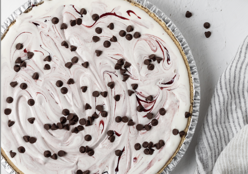 BLACK RASPBERRY CHIP CREAM PIE