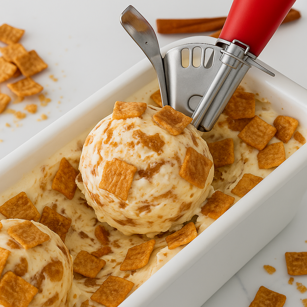 20250619 1348 Cereal Infused Ice Cream remix 01jy4z3s37fk5bz14155eq28nt