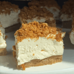 no bake gbread bars