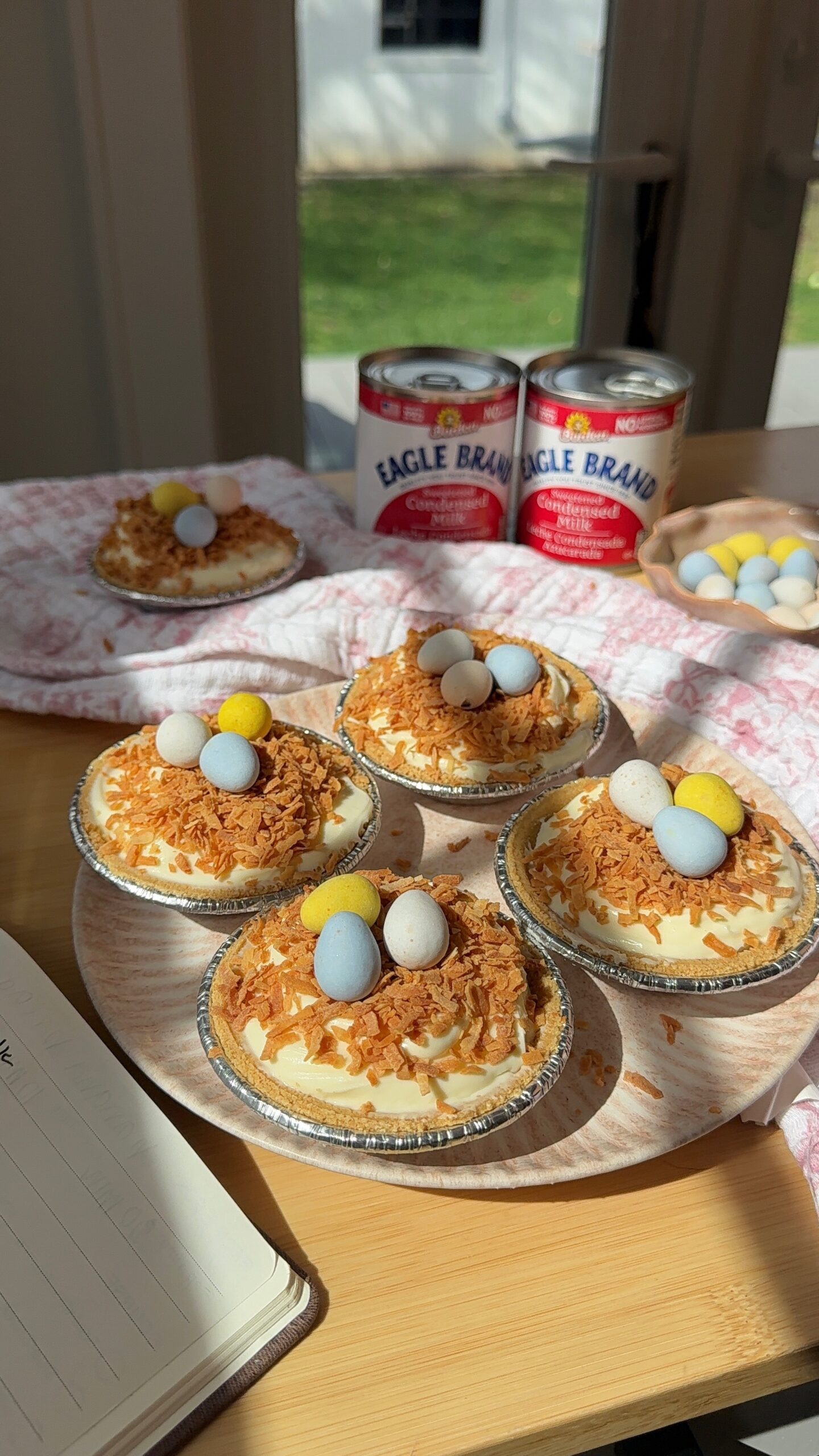 IMG Mallory No Bake Cheesecake Easter Basket Cups