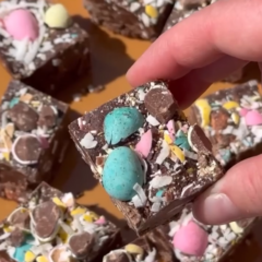 easter fudge