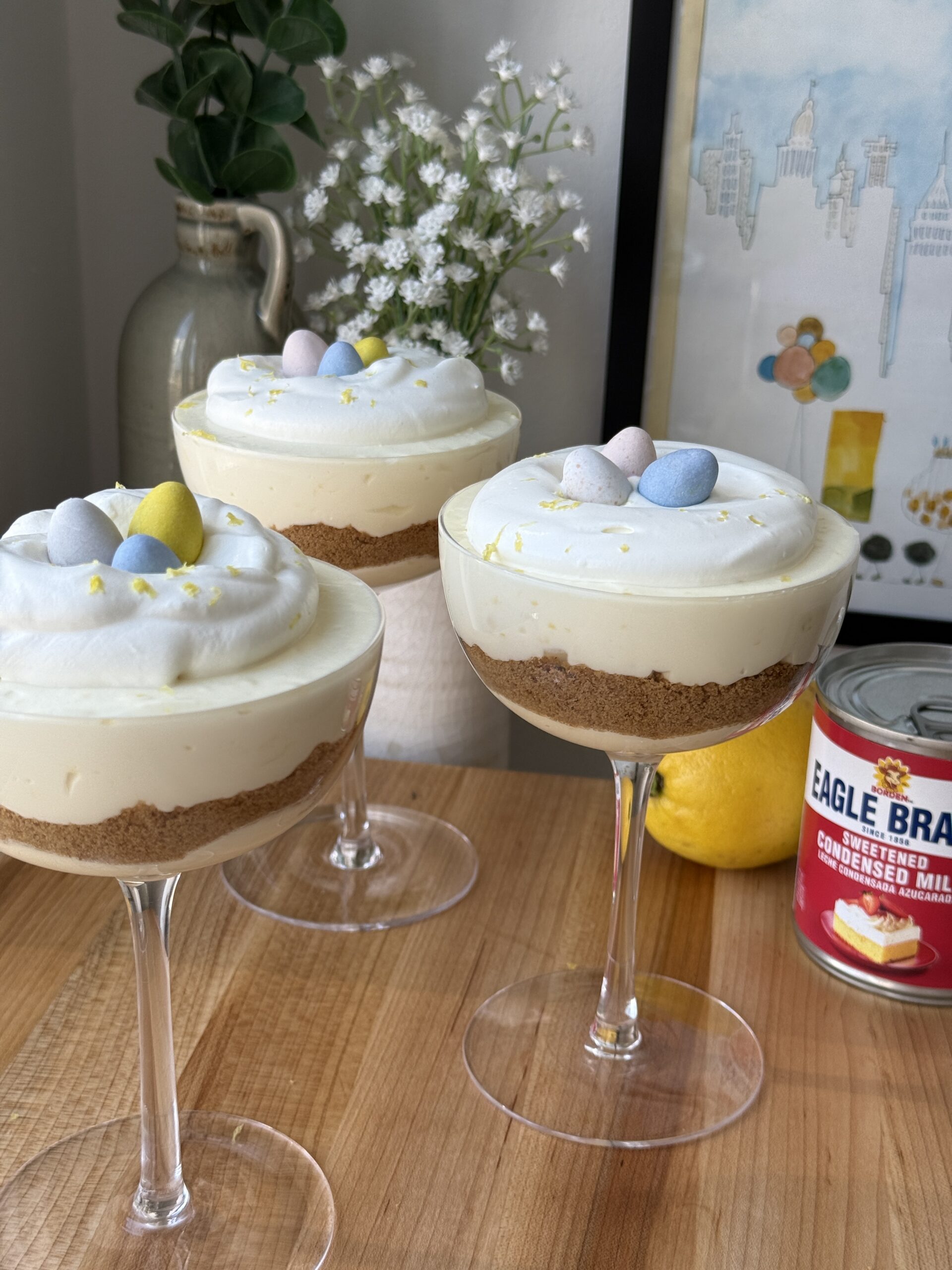 Gillian No Bake Lemon Cheesecake Cups
